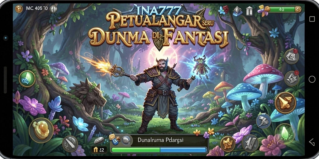 Gameplay seru di dunia petualangan yang menantang.