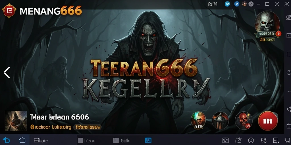 Tangkapan layar gameplay MENANG666 dengan atmosfer menegangkan.