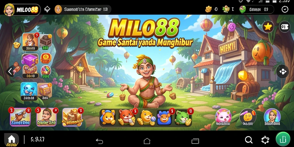 Gameplay seru dan interaktif di MILO88.