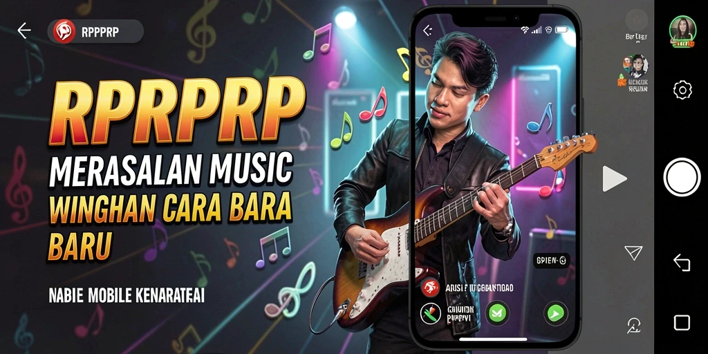 Tampilan gameplay RPRPRP yang menyenangkan dan interaktif.